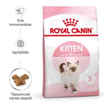 Royal Canin Kitten - kölyökmacska száraz táp 400 g kép