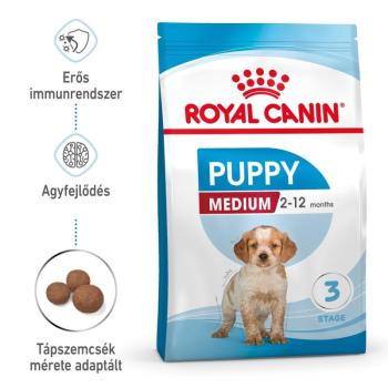 Royal Canin Medium Puppy - közepes testű kölyökkutya száraz táp 1 kg kép