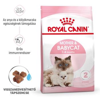 Royal Canin Mother & Babycat - kölyök és anya macska száraz táp 2 kg kép