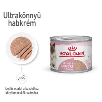 Royal Canin Mother & Babycat Mousse - kölyökmacska pépes nedves táp 195 g kép