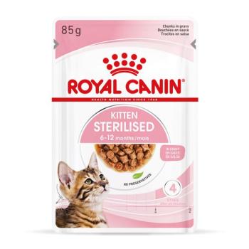 Royal Canin Sterilised Kitten szószban - 12 x 85 g kép