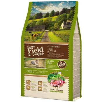Sam's Field Gluten Free Adult Medium Beef & Veal 2,5 kg kép