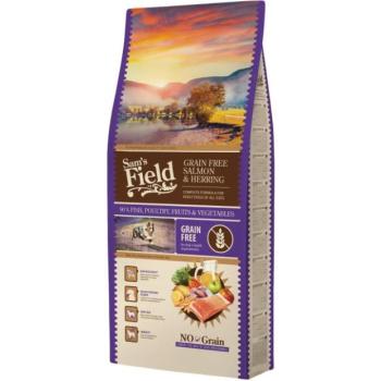 Sam's Field Grain Free Adult Salmon & Herring 13 kg kép