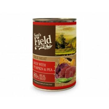 Sam's Field True Meat Beef with Pumpkin & Pea 400 g kép
