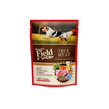 Sam's Field True Meat Beef with Veal, Carrot & Lingonberry alutasakos eledel 6 x 260 g kép