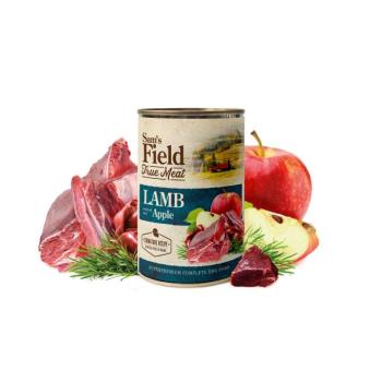 Sam's Field True Meat kutyakonzerv - bárány almával 800 g kép