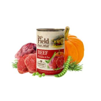 Sam's Field True Meat kutyakonzerv - marha sütőtökkel és borsóval 400 g kép