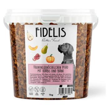 SANAdog Mini Lóhúsos Tréning jutalomfalat sütőtökkel és körtével 1kg kép