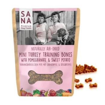 SANAdog Mini Pulykás Tréning jutalomfalat édesburgonyával és gránátalmával 100g kép