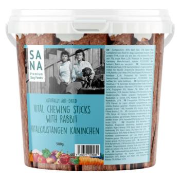 SANAdog Vital Nyulas Rágórúd 500g kép
