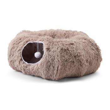 Savic Snuggle játékalagút fekvőpárnával macskáknak, kb. Ø85x26cm kép