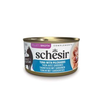 Schesir Complements hús- vagy hallében gazdaságos csomag 24 x 70 g - Tonhal & szardínia kép