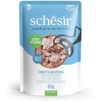 Schesir Jelly tuna with sea bass 85 g kép