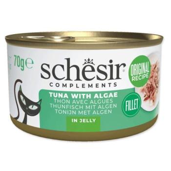 SCHESIR konzerv tonhal és tengeri alga zselében 70g kép