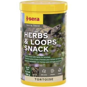 Sera Tortoise Herbs’n’Loops Snack 1L kép
