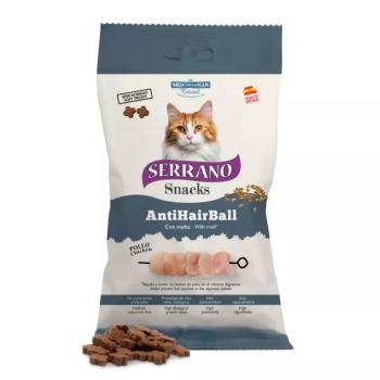 Serrano Snacks Cat Anti Hairball jutalomfalat macskáknak - csirke 50 g kép