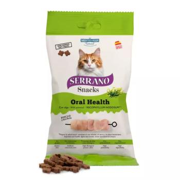 Serrano Snacks Cat Oral Health jutalomfalat macskáknak - csirke 50 g kép
