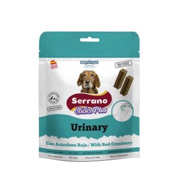 Serrano Sticks Plus Urinary funkcionális jutalomfalatok kutyáknak - vörös áfonyával 110 g kép