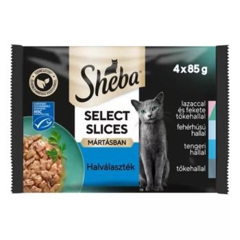 Sheba alutasakos Halas válogatás 4x85g kép