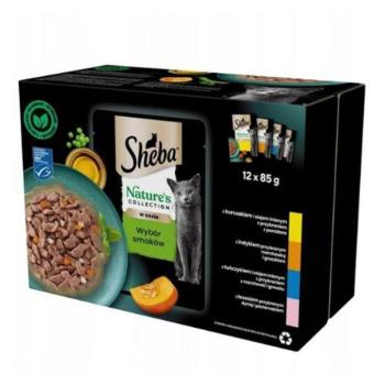 Sheba alutasakos Nature's Collection Mix 12x85g kép
