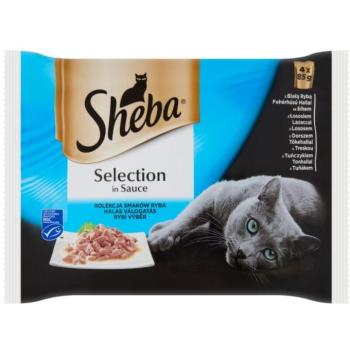 Sheba Selection in Sauce fish 4x85 g kép