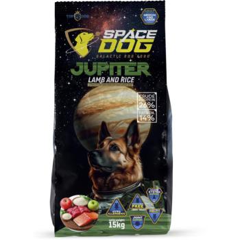 Space Dog Jupiter Lamb & Rice száraz kutyatáp - bárány, rizs 15 kg + ajándék Flamingo jutifalat kép