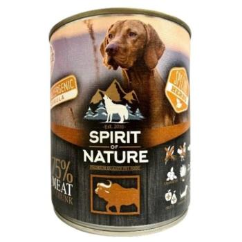 Spirit of Nature Dog konzerv Bivaly hússal 800g kép