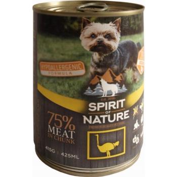 Spirit of Nature Dog konzerv Strucchússal 12x415g kép