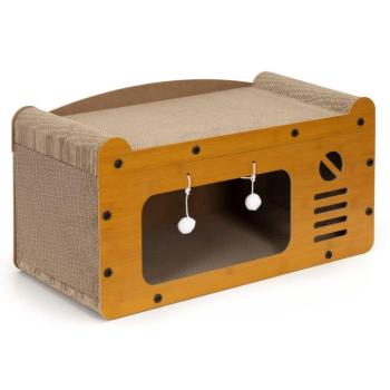 Springos multifunkcionális macskakaparó 56x27,5x30cm kép