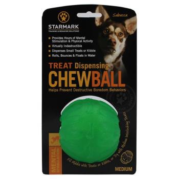 Starmark Treat Dispensing Chew Ball kutyajáték - M-méret: kb. Ø 7 cm kép