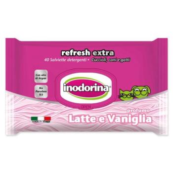 Szalvéták Inodorina Tej és Vanília 40 db