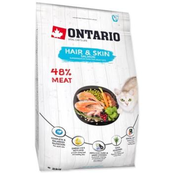 Takarmány Ontario Cat Hair & Skin 2kg kép