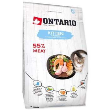 Takarmány Ontario Kitten Salmon 2kg kép