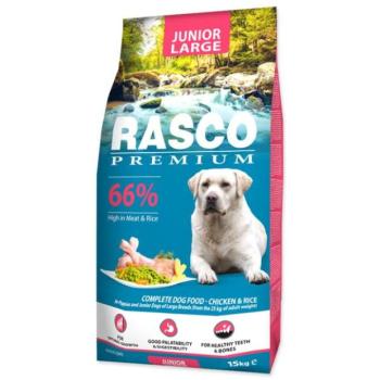 Takarmány Rasco Premium Junior Nagy csirke rizzsel 15 kg kép