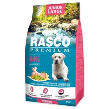 Takarmány Rasco Premium Junior Nagy csirke rizzsel 3 kg kép