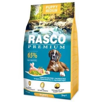 Takarmány Rasco Premium Puppy Medium csirke rizzsel 3 kg kép