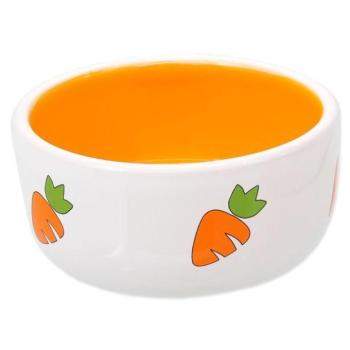 Tál Small Animals kerámia nyulaknak fehér-sárga 11,5x5cm 300ml