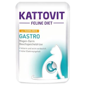 Tasak Kattovit Gastro csirke és rizs 85g kép