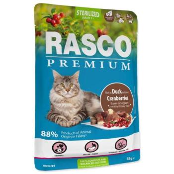 Tasak Rasco Premium Sterilizált kacsa áfonyával 85g kép