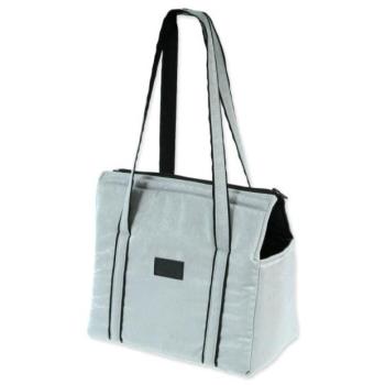 Táska Dog Fantasy Platinum világosszürke 40cm