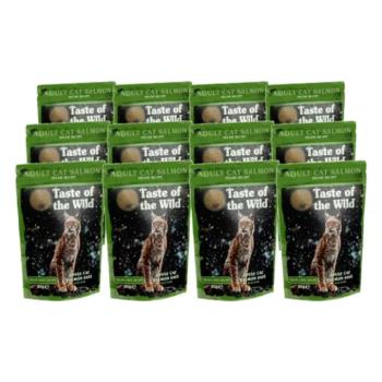 Taste of the Wild - Adult Salmon Pate Pouch 12x85g kép