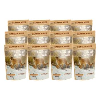 Taste of the Wild - Canyon River Cat Chunks in Gravy Pouch 12x85g kép