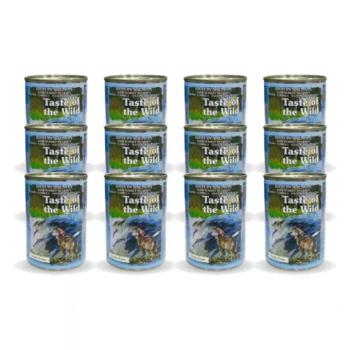 Taste of the Wild - Dog Rich in Salmon with Turkey Chunks in Gravy Konzerv 12x390g kép