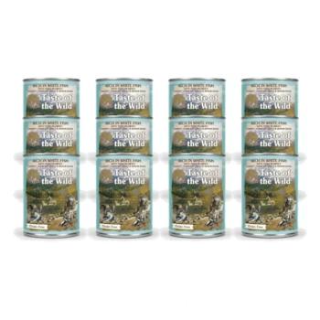 Taste of the Wild - Dog Rich in Whitefish with Tuna Chunks in Gravy Konzerv 12x390g kép