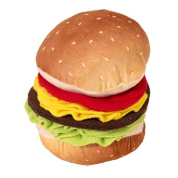 TIAKI Burger interaktív kutyajáték, kb. 18x14x11 cm