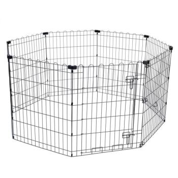 TIAKI fém kifutó kiskutyáknak M: 8db elem Sz61xM76cm/elem kép