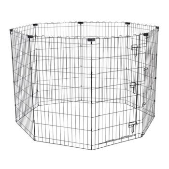 TIAKI fém kifutó kiskutyáknak, magas, 8 elem, Sz61xM106cm/elem kép