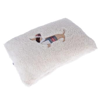 TIAKI Funny Winter Dog párna kutyáknak és gazdiknak - H 50 x Sz 30 cm kép