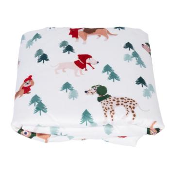TIAKI Funny Winter Dogs takaró - Takaró kutyáknak: H 100 x Sz 70 cm kép