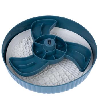 TIAKI Helice habzsolásgátló tál, kutyáknak, macskáknak,1000ml, Ø25,5cm